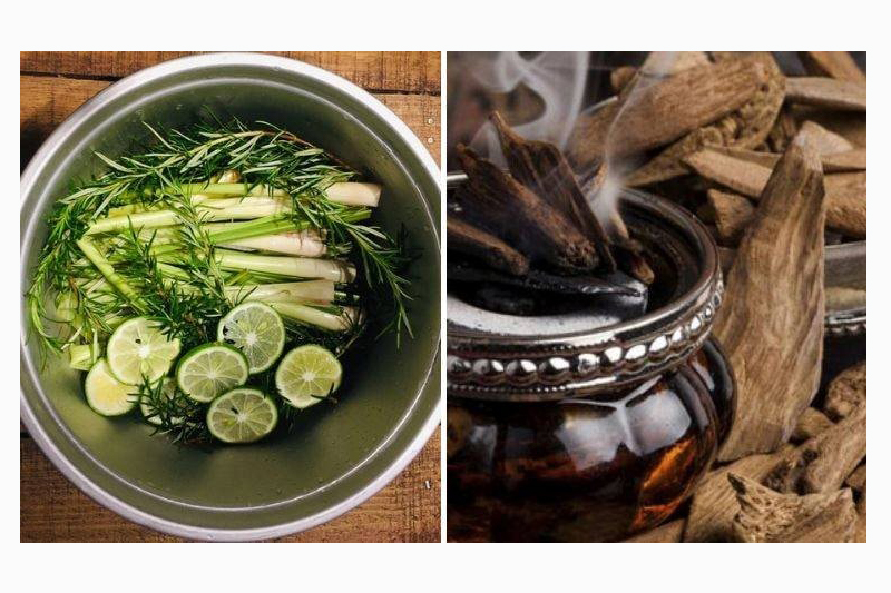Đem lại may mắn cho gia đình bằng các loại thảo dược xông nhà