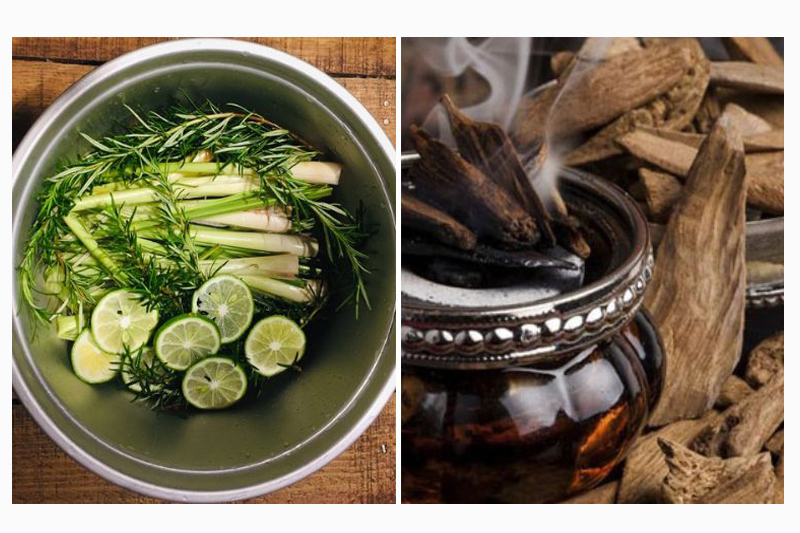 Cách xông nhà bằng thảo mộc